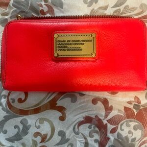 Authentic Red Marc Jacobs wallet